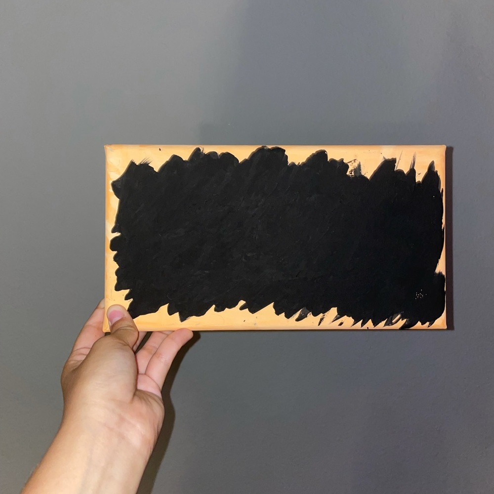 Cute tiger print painting